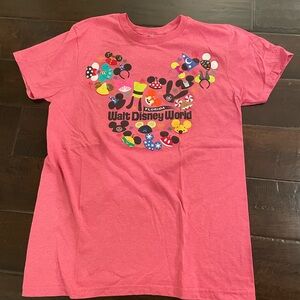 Walt Disney World Women’s Pink Mickey Ears Graphic Tee